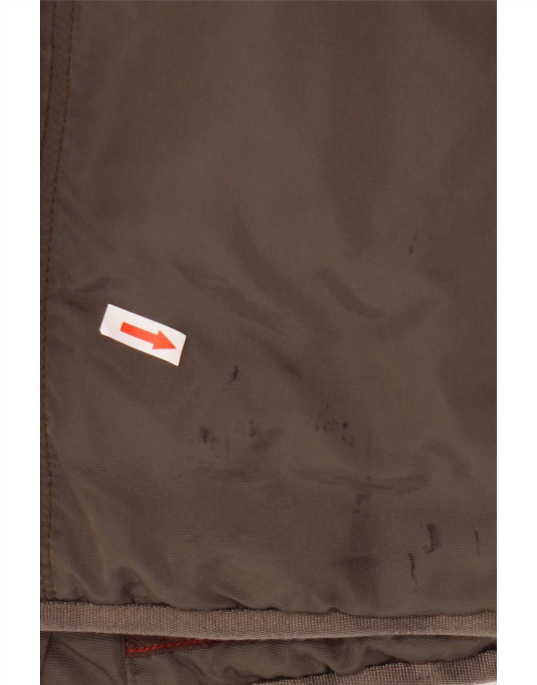 PEUTEREY Abrigo acolchado con capucha para mujer IT 44 Poliamida gris medio