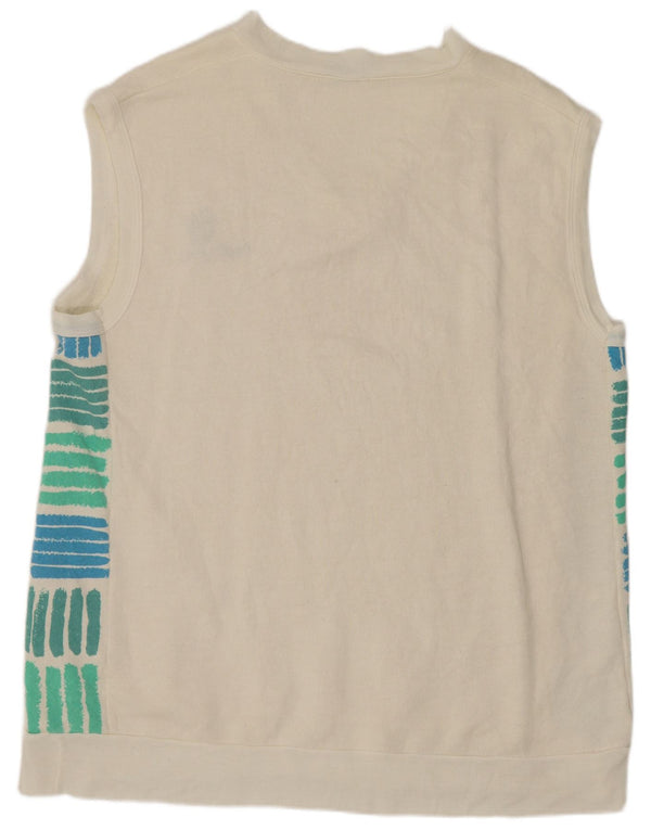 SERGIO TACCHINI Sudadera tipo jersey para hombre 2XL Blanco roto Colorblock