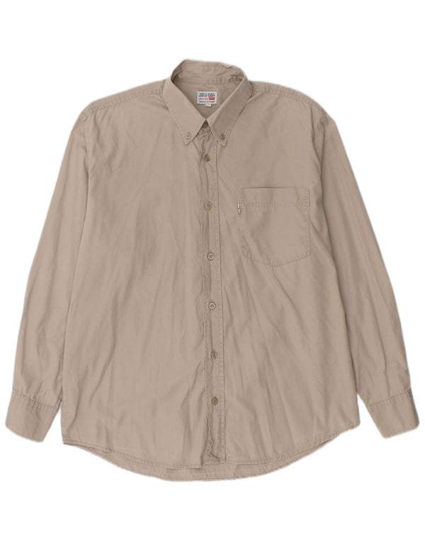 Camisa Levi's Hombre Algodón Gris Medio