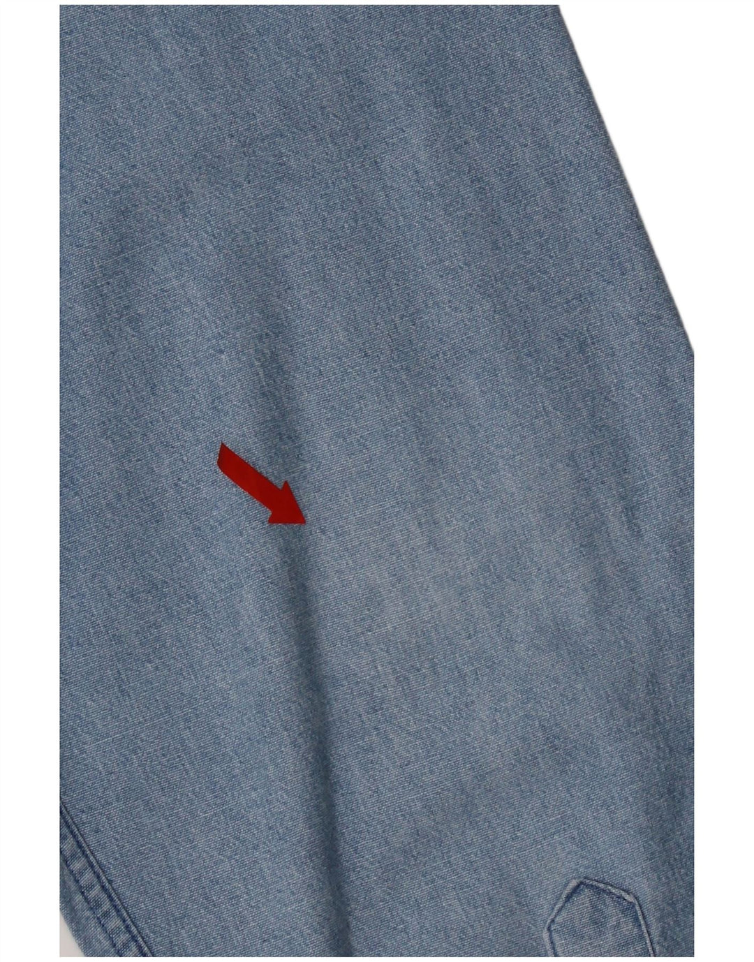 Fay - Camisa vaquera para hombre, talla grande, algodón azul