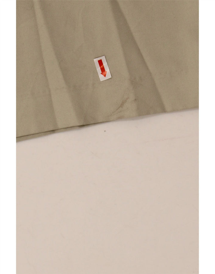 IZOD Pantalones cortos chinos con clavijas para hombre W36 Poliéster beige grande