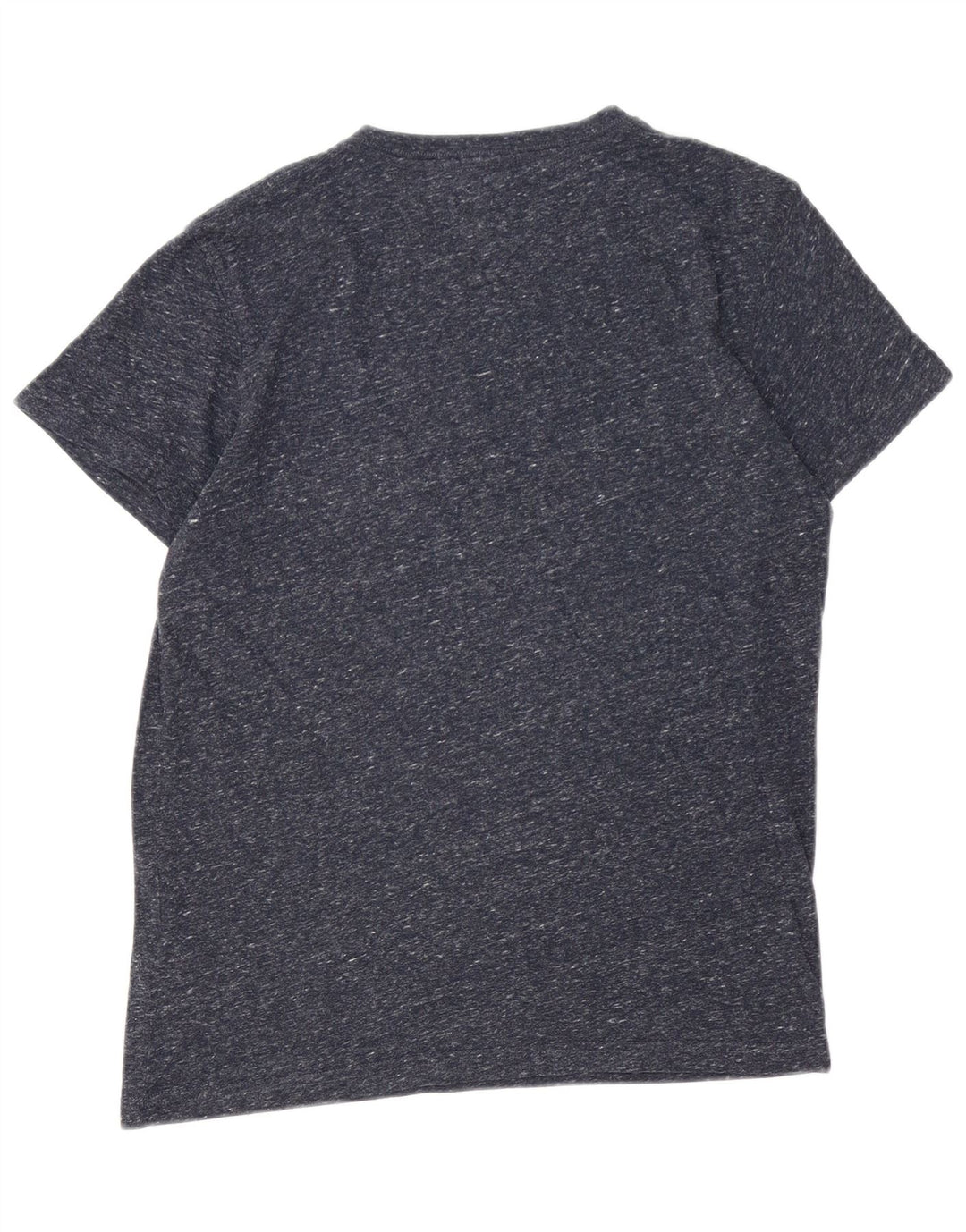 Tommy Hilfiger Camiseta gráfica para hombre Top medio poliéster moteado azul marino