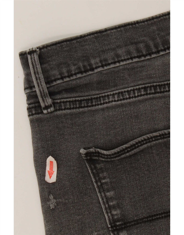 Marks & Spencer Vaqueros rectos para hombre W42 L29 Algodón gris