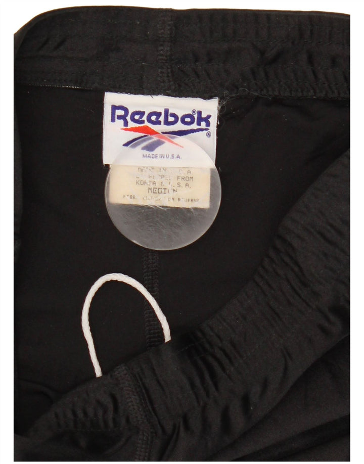 Reebok Leggings para mujer UK 40 Mediano Negro Colorblock Poliéster