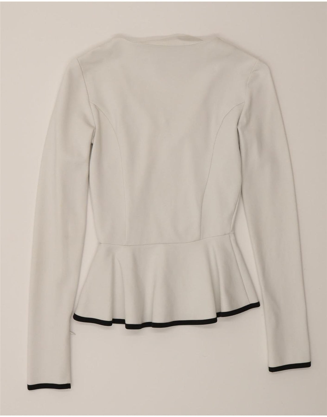 Armani Exchange Chaqueta Blazer para Mujer UK 6 XS Viscosa Blanca