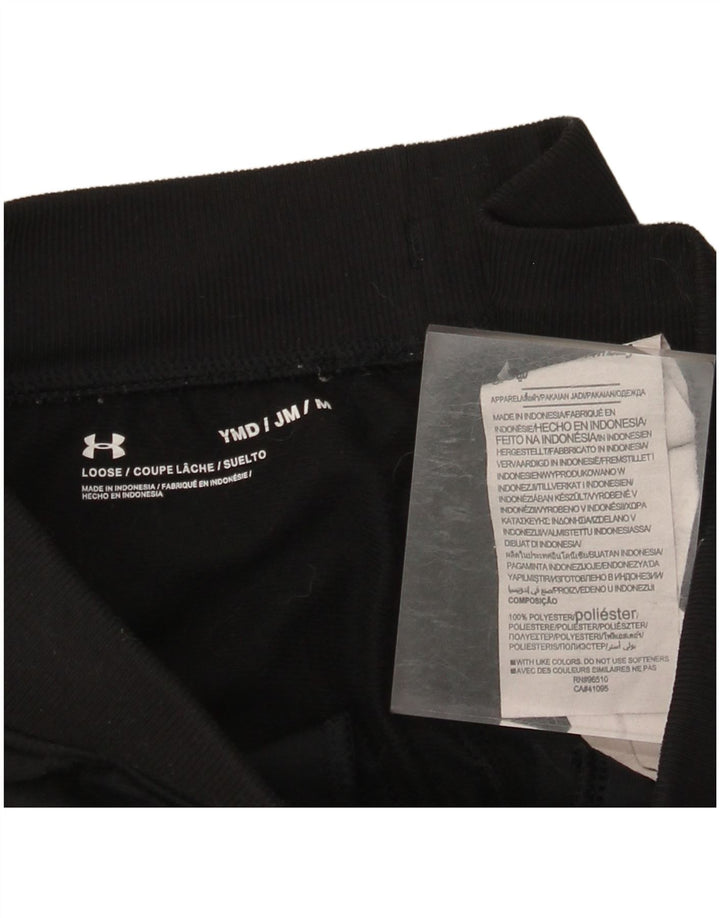 Under Armour Pantalones de chándal para niño, Joggers, 9-10 años, Mediano, Negro