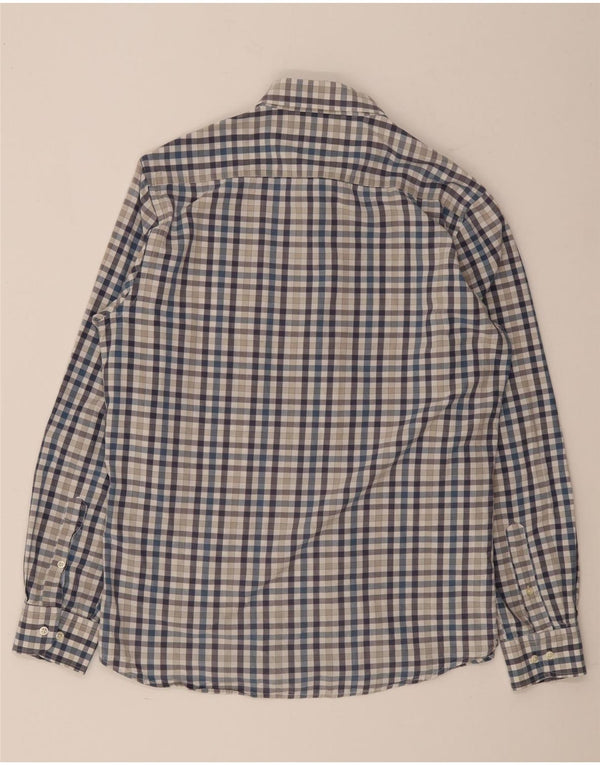 Camisa Barbour Hombre Vichy Azul Medio