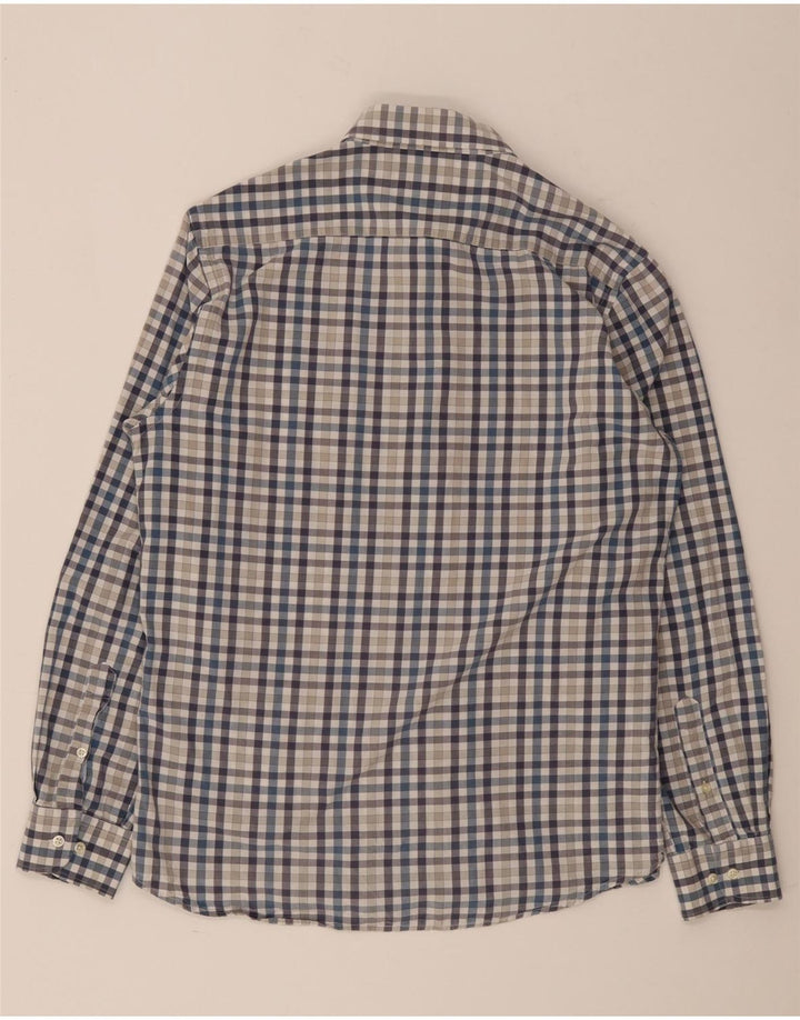 Camisa Barbour Hombre Vichy Azul Medio