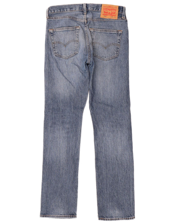 Levi's Hombre 501 Vaqueros Rectos W28 L30 Algodón Azul