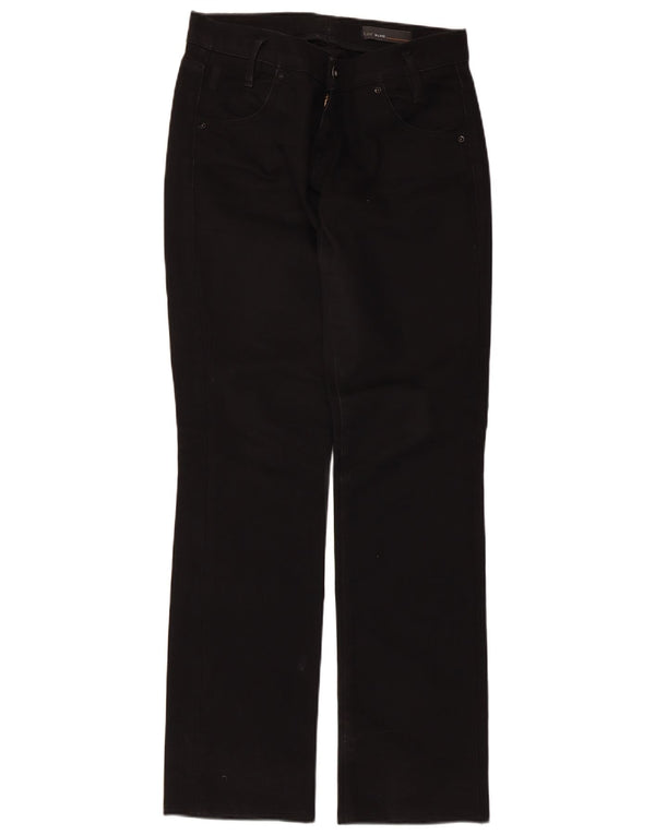 Lee Pantalones Casuales Recto Lynn para Mujer W30 L33 Algodón Negro