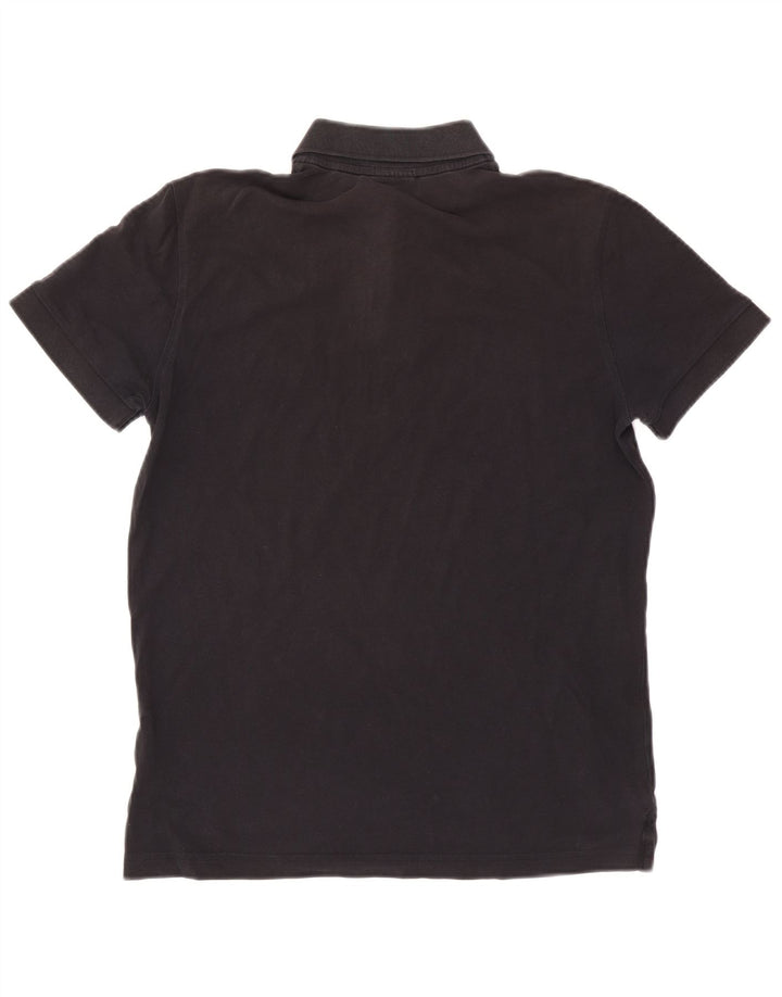 Polo Hugo Boss Hombre Algodón Negro Medio