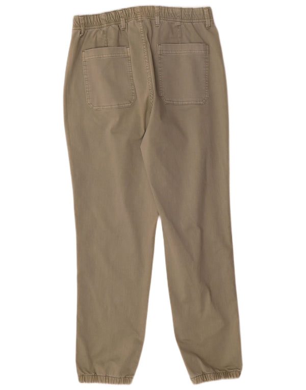 Marks & Spencer Pantalones Joggers para Mujer Slim Fit UK 12 Medium W30 L28 Caqui