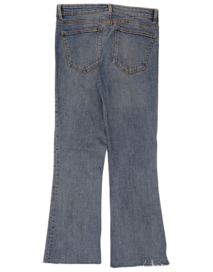 Zara Jeans Bootcut Mujer EU 40 Mediano W30 L28 Algodón Azul