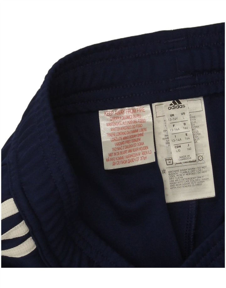 Adidas Pantalón Chándal Niño 13-14 Años Azul Marino Poliéster