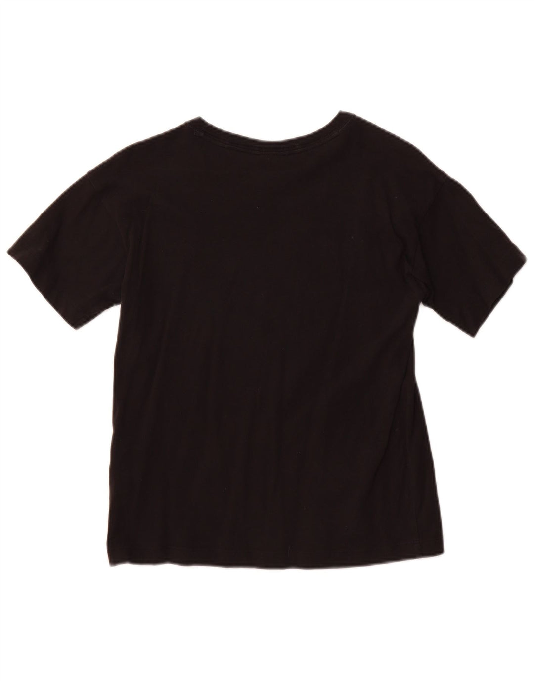 CHAMPION Camiseta gráfica para mujer Top UK 12 Medium Black Cotton