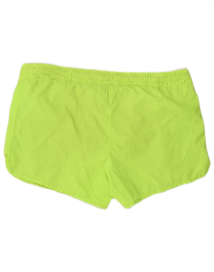 Zara Hombre Bañador Shorts Verde Medio Poliéster
