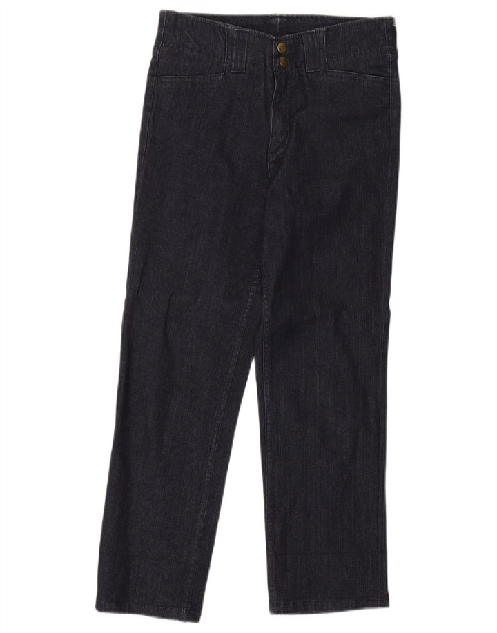 Vaqueros Cortos Lee Mujer W28 L24 Azul Marino