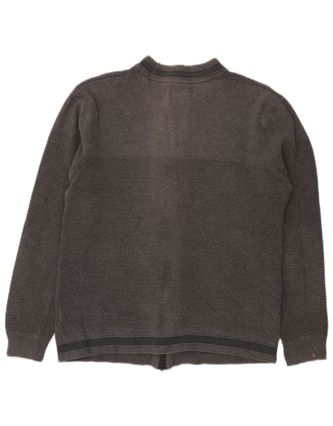Zara Jersey Cárdigan Niño 11-12 Años Algodón Gris Medio