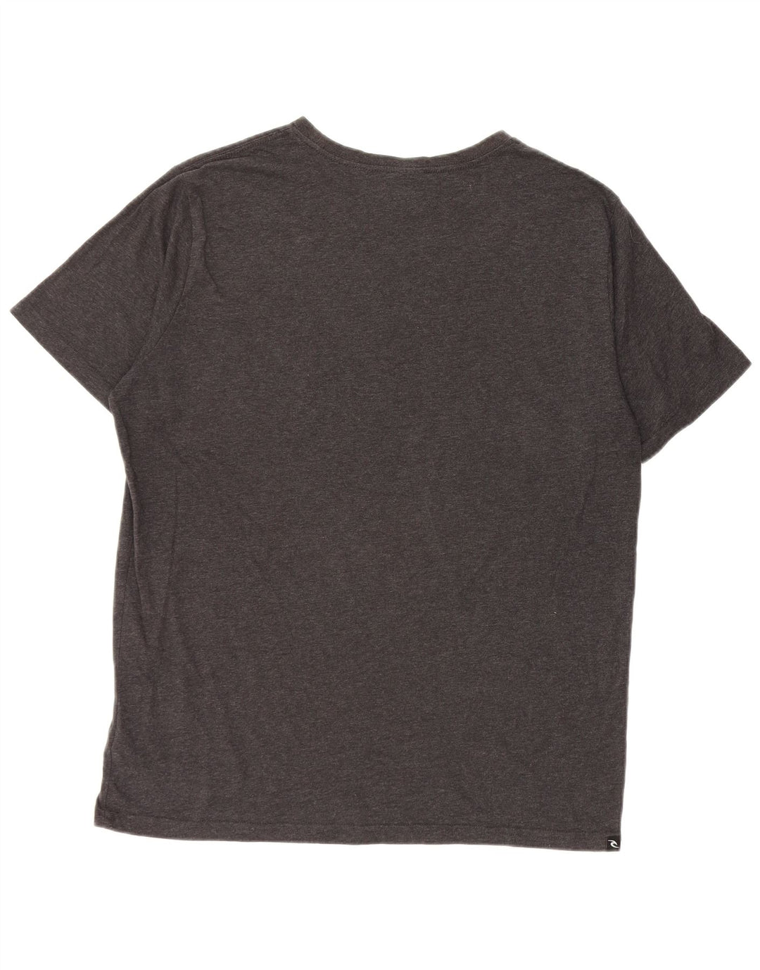 RIP CURL Camiseta de corte estándar para hombre Top grande de algodón gris