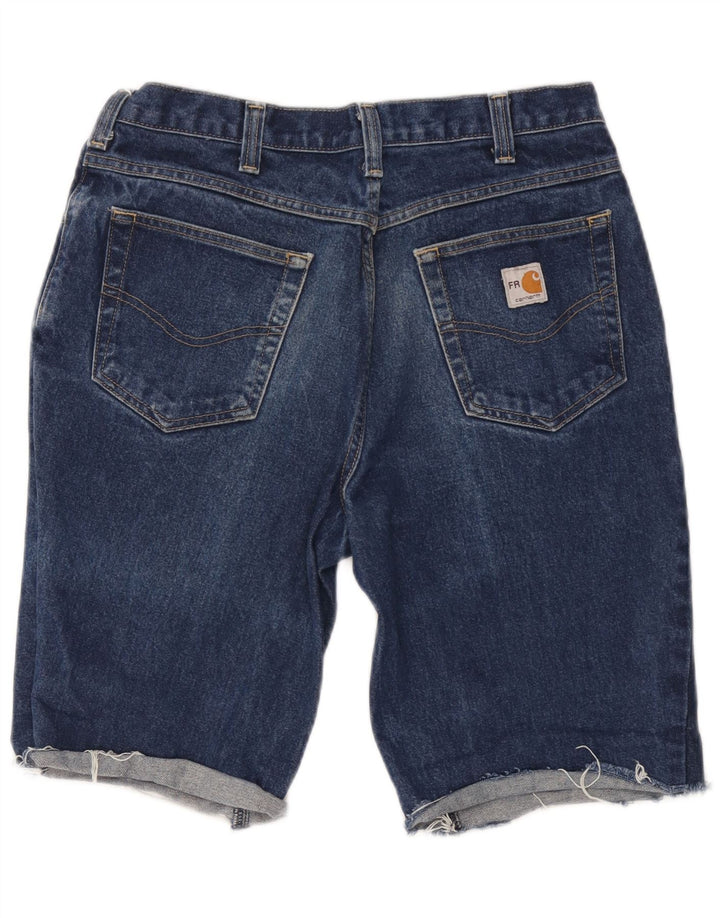 Carhartt Pantalones cortos de mezclilla para hombre W34 Algodón azul grande