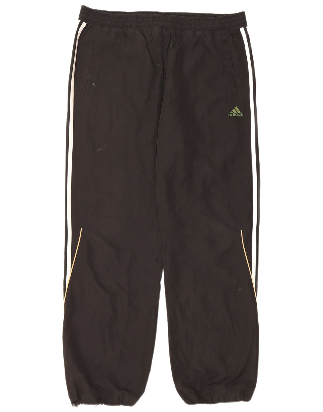 ADIDAS Hombre Chándal Pantalones Joggers Grande Negro Poliéster