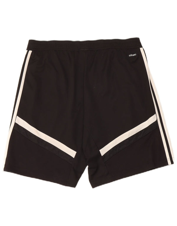 Adidas Mens Climacool Sport Shorts Grande Negro Colorblock Poliéster