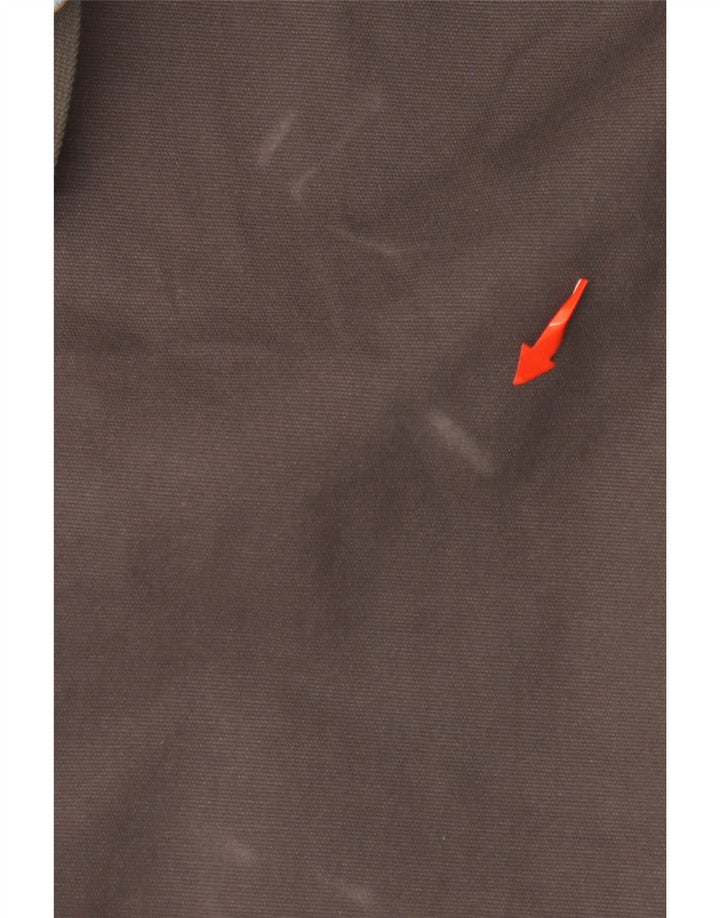 TIMBERLAND Chaqueta parka con capucha para hombre Reino Unido 40 Algodón gris grande