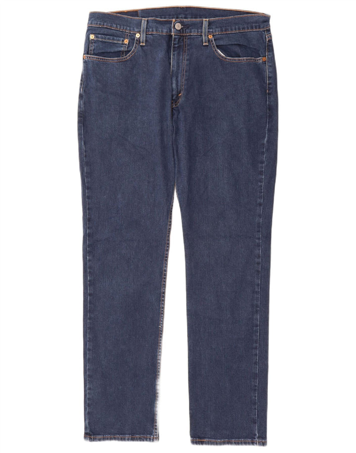 Levi's Hombre 511 Slim Jeans W36 L32 Algodón Azul