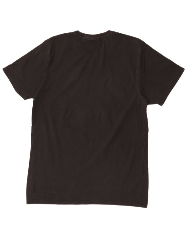 New Era Mujer Lakers Graphic Camiseta Top UK 46 Grande Algodón Negro