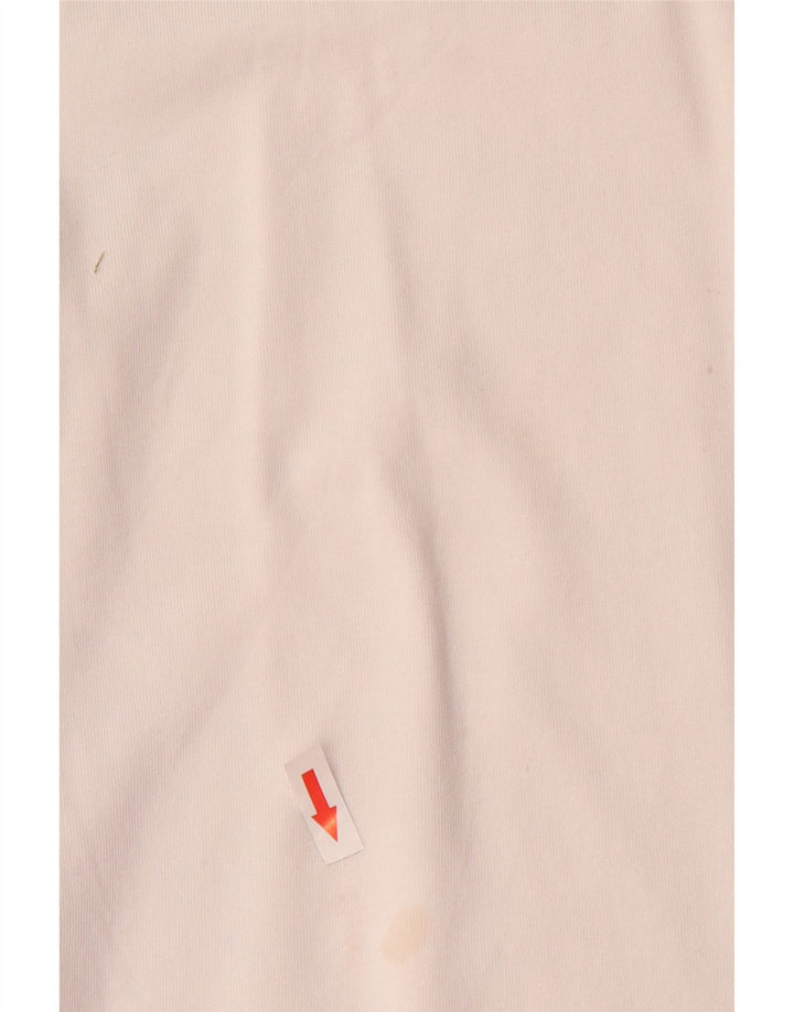 Adidas - Camiseta para hombre, talla grande, algodón blanco