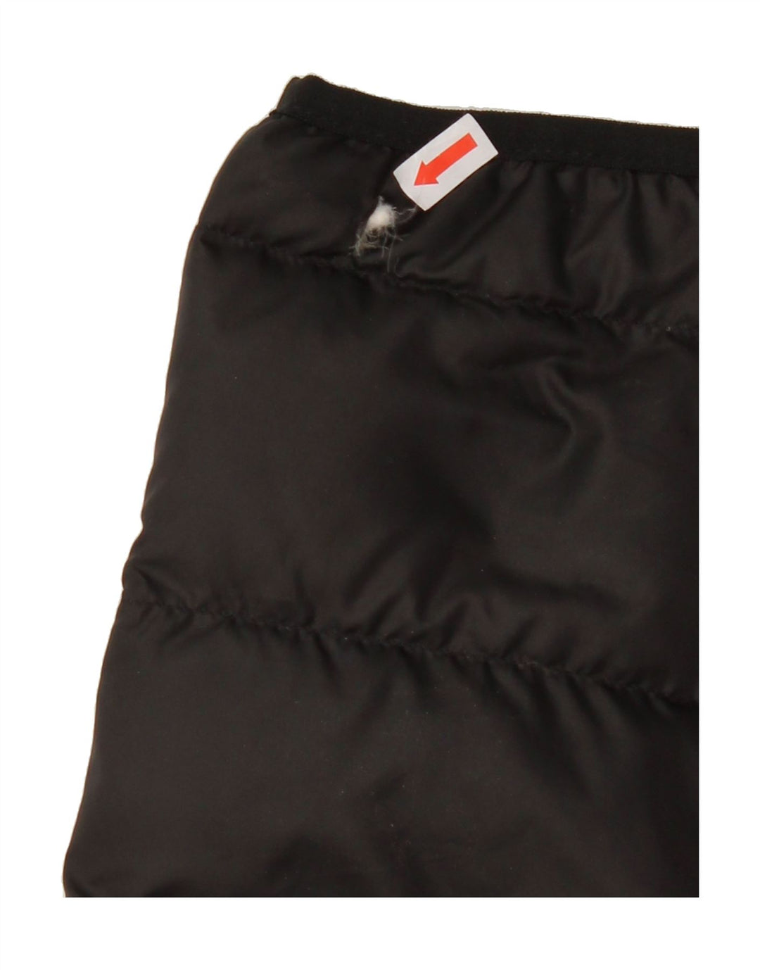 ADIDAS Womens Padded Jacket UK 8/10 Small Black Polyester Vintage Adidas and Second-Hand Adidas from Messina Hembry 