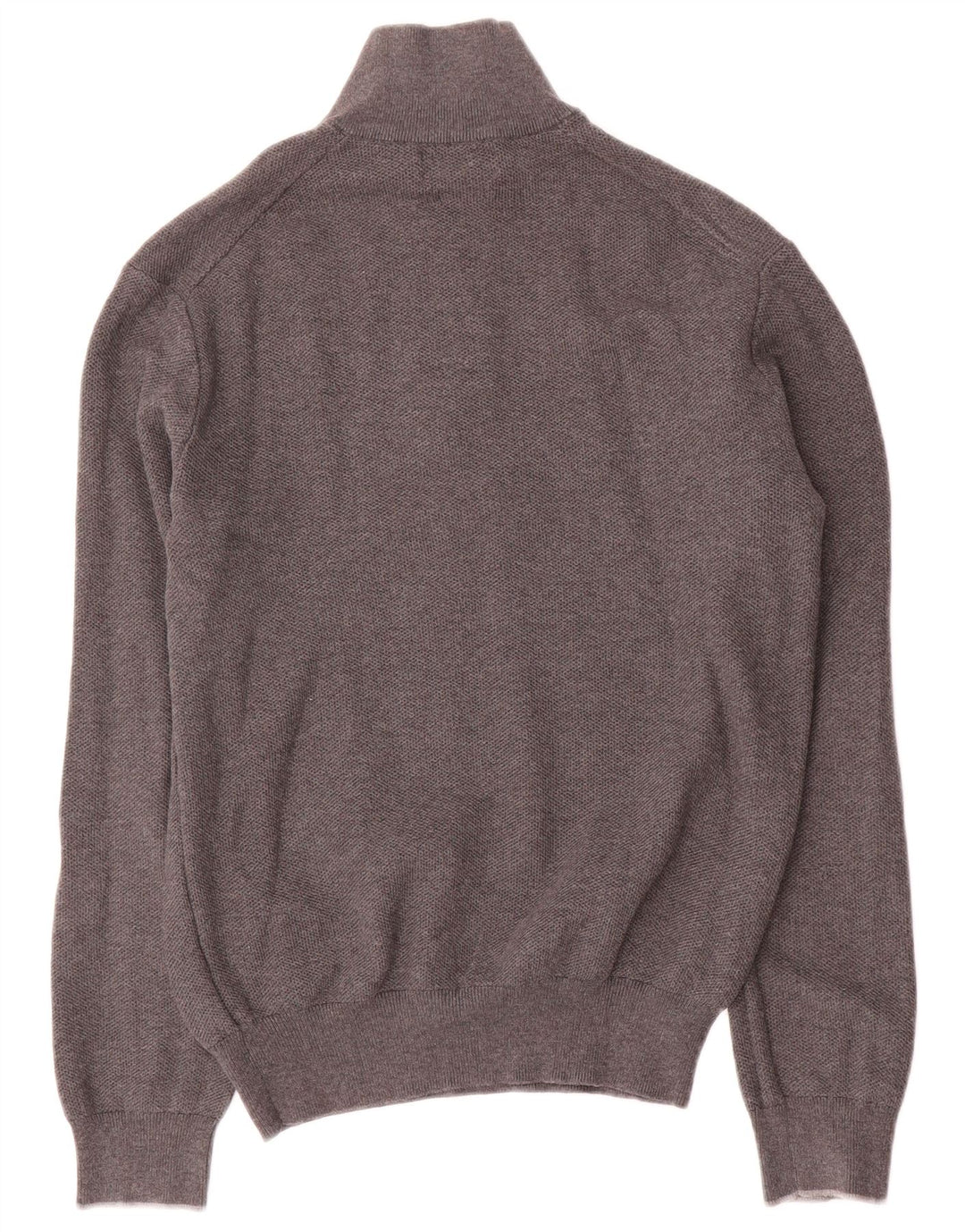 Polo Ralph Lauren - Jersey con cuello y cremallera para hombre, algodón gris medio