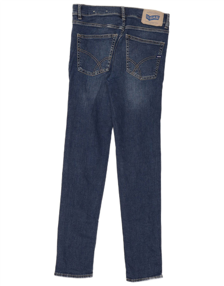 Vaqueros pitillo para mujer Gas W30 L32 Azul