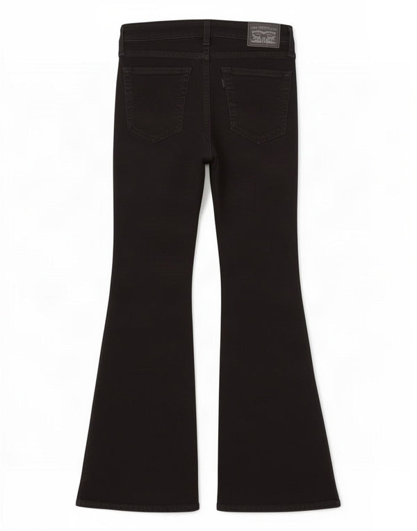 Vaqueros Levi's Mujer 726 Acampanados W30 L29 Negro