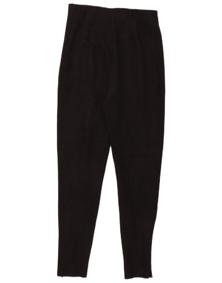 Zara Mujer Pantalones Cortos Slim Medium W28 L26 Negro