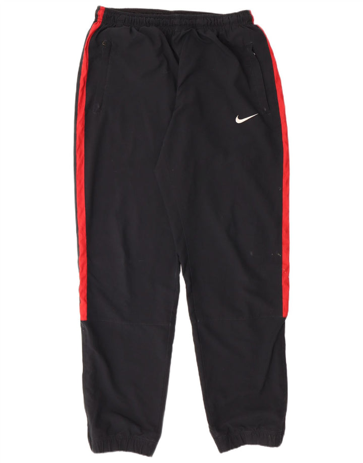 NIKE Pantalones de chándal para hombre Joggers UK 41/43 Large Black Colourblock