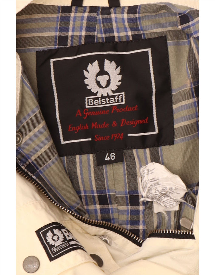 BELSTAFF Chaleco utilitario para hombre IT 46 Small Off White Nylon