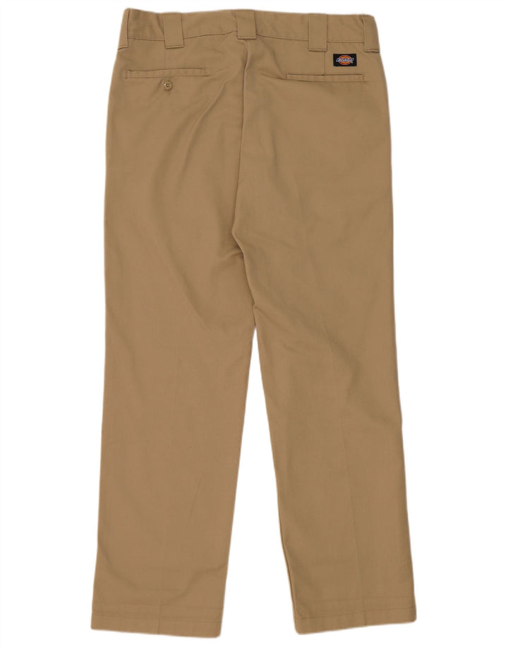 Dickies Pantalón chino recto para hombre W33 L32 Poliéster beige