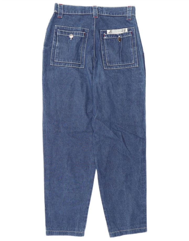 Vaqueros Tapered Mujer Krizia W30 L30 Azul Algodón
