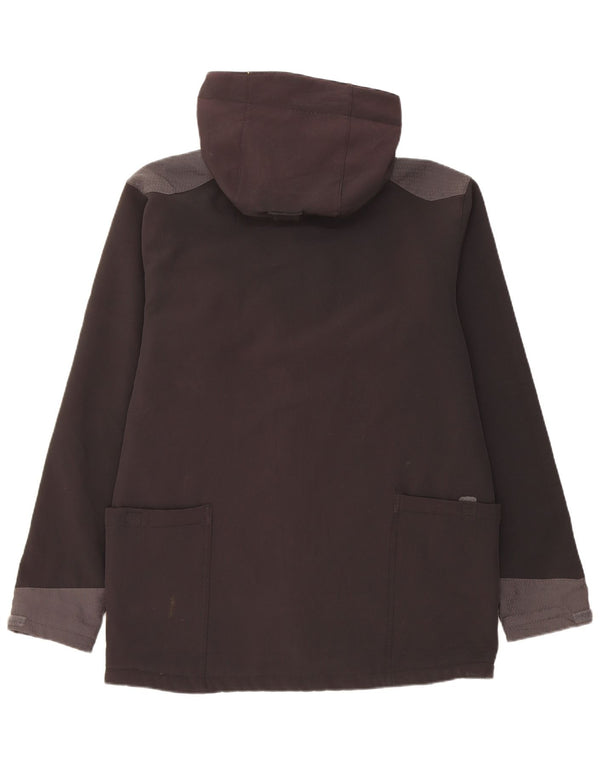 Regatta Chaqueta cortavientos con capucha para hombre UK 40 Large Poliéster negro