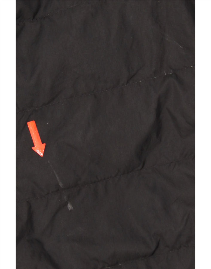 The North Face Chaqueta acolchada con capucha para hombre UK 38 Mediana Negro Poliéster
