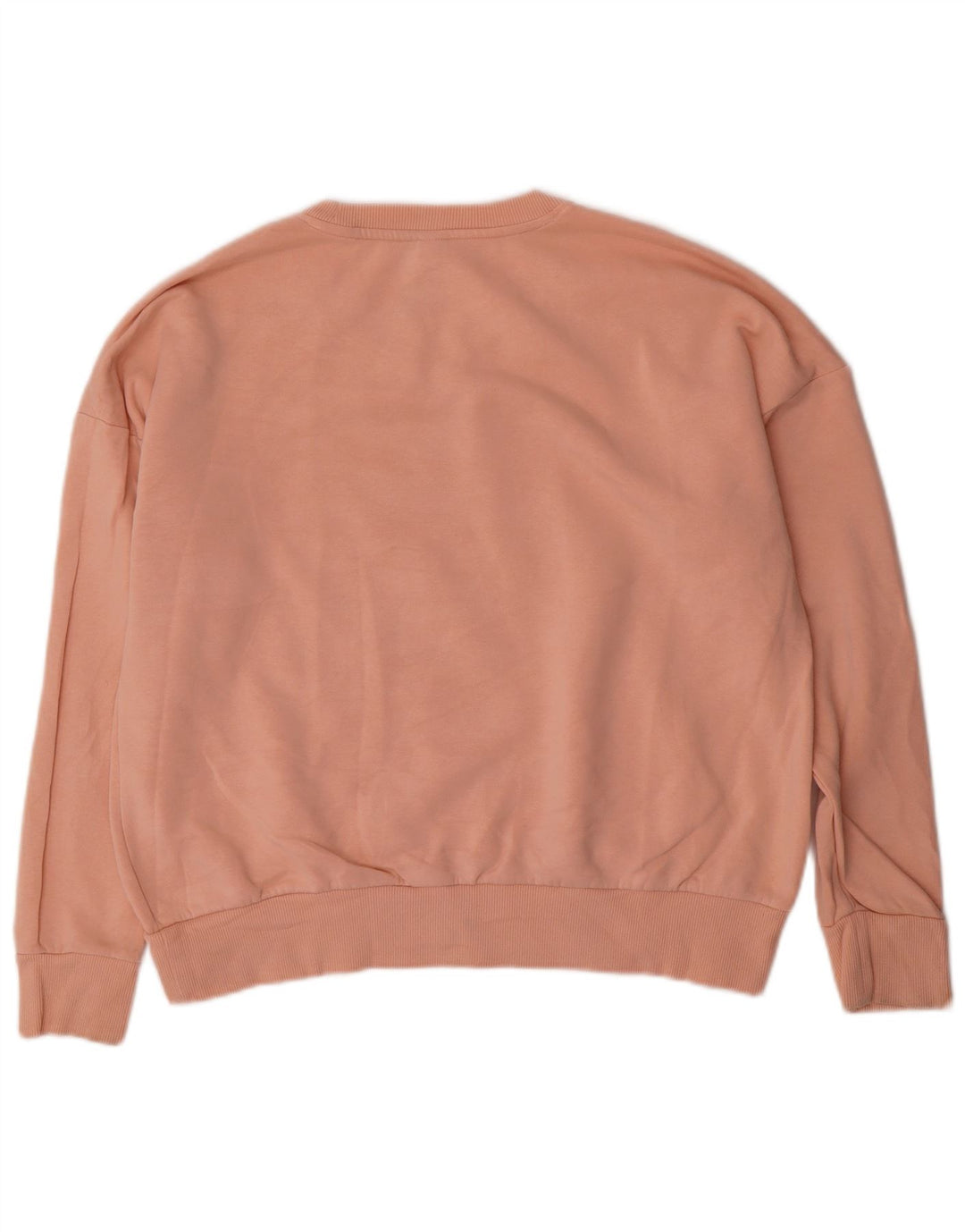 Adidas - Sudadera extragrande con gráfico para mujer, talla 12/14, color rosa mediano