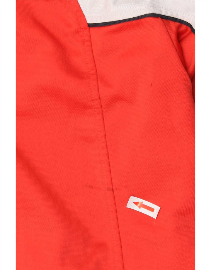 Diadora Hombre Chándal Top Chaqueta Grande Rojo Colorblock Poliéster
