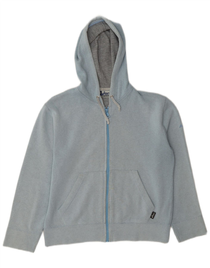 Asics Sudadera con capucha y cremallera para mujer Reino Unido 14 Azul medio
