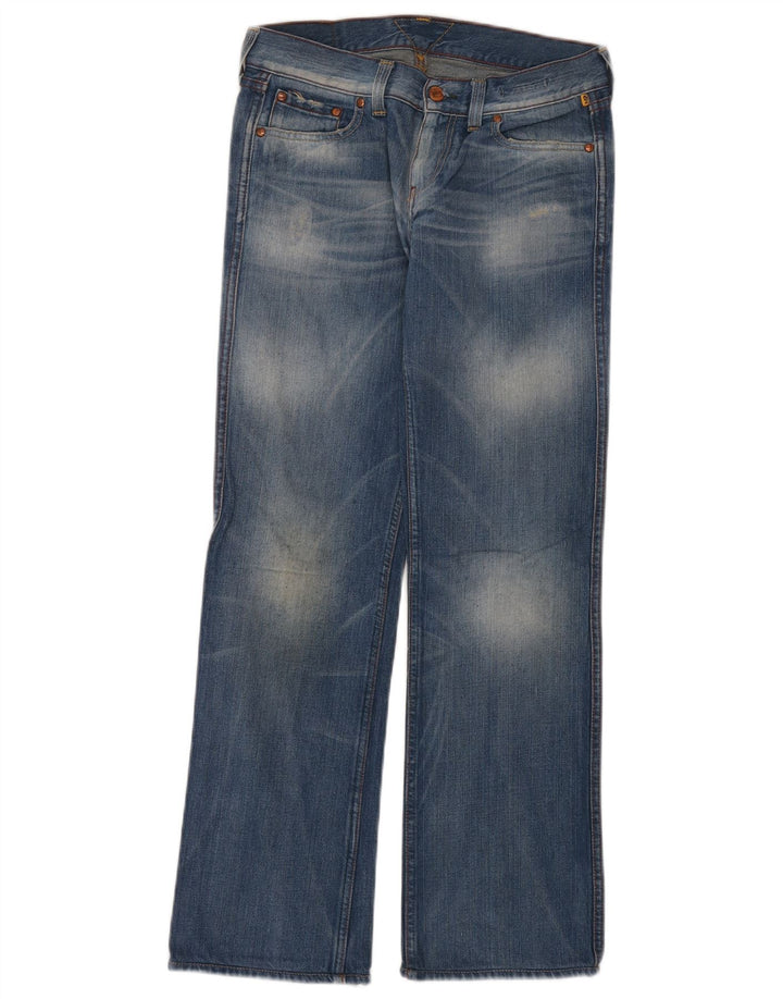 Meltin' Pot Vaqueros rectos para mujer W26 L32 Algodón azul