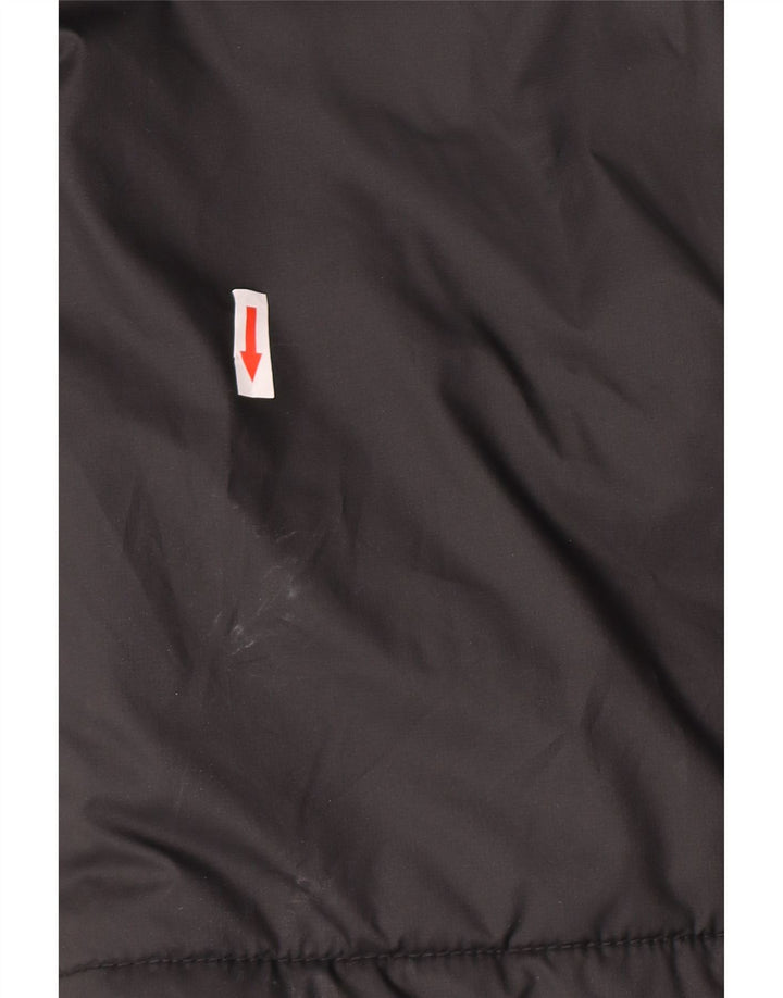 Nike - Abrigo acolchado con capucha para hombre, talla XL, poliéster negro