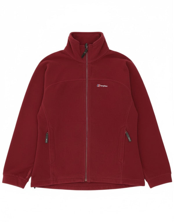 Bergans Chaqueta polar para mujer UK 44 Grande Poliéster burdeos