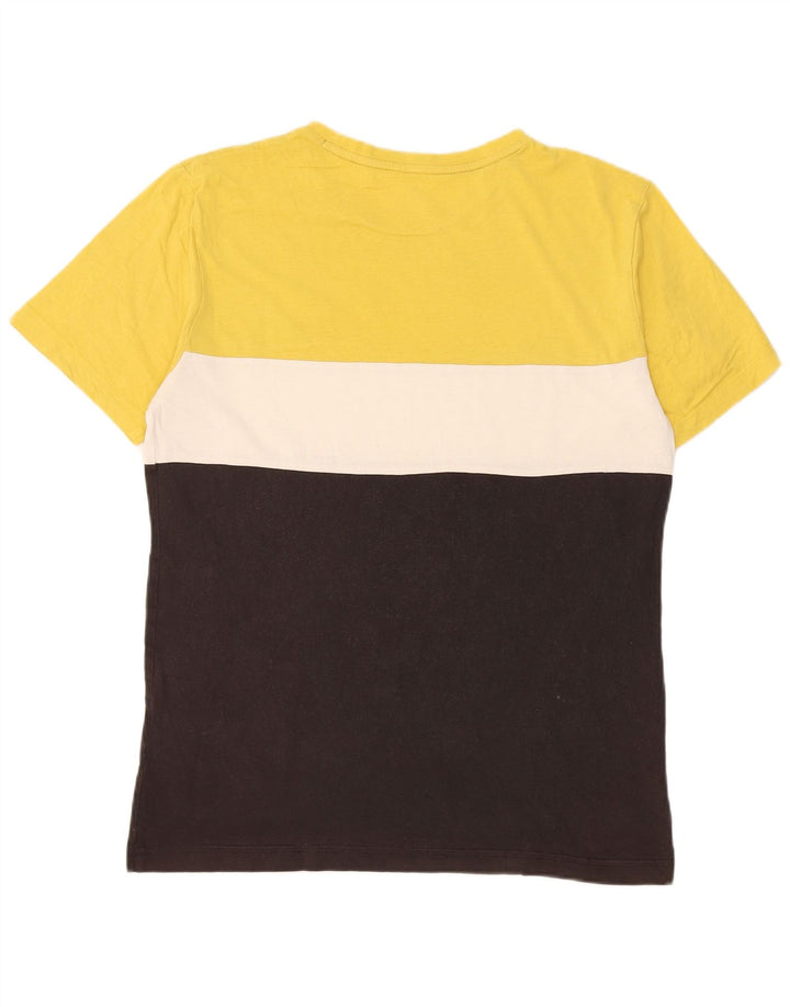 Camiseta Puma Hombre Top Medium Multicolor Colorblock Algodón