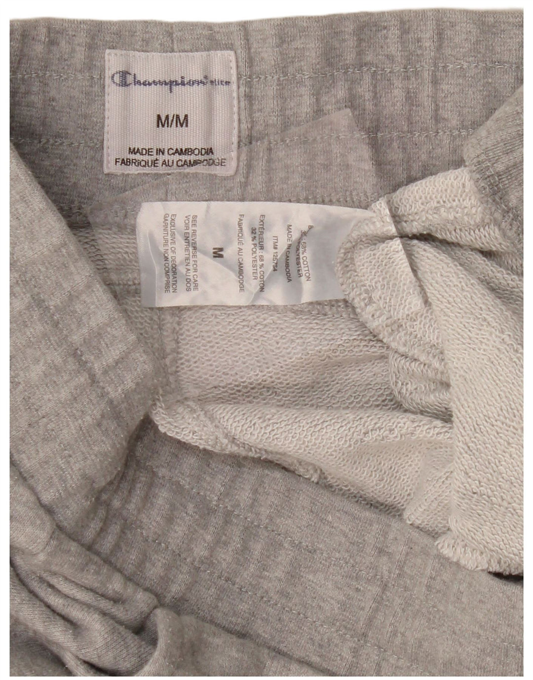 CHAMPION Pantalones de chándal para mujer Joggers UK 44 Gris medio Colorblock