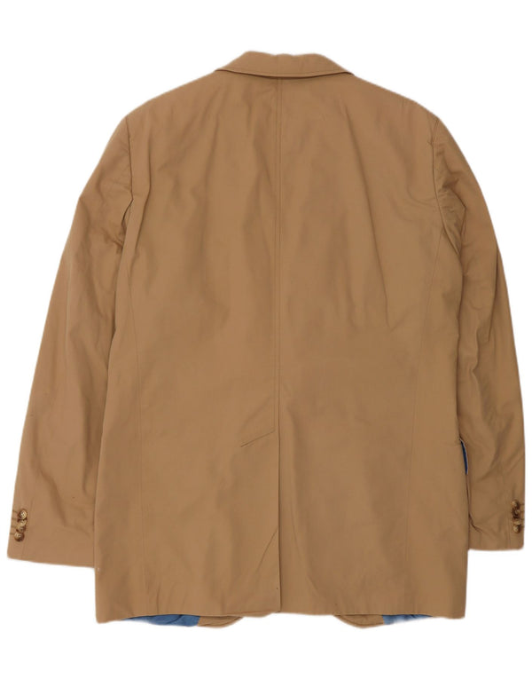 TOMMY HILFIGER Chaqueta tipo blazer de 2 botones para hombre EU 52 XL Algodón beige